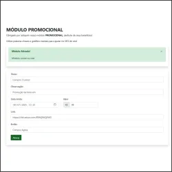 Módulo Venda de Livro Sumário