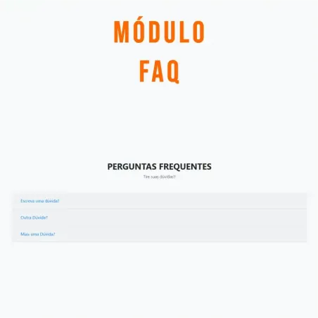 Módulo FAQ Sistema PHP