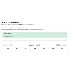 Módulo Agenda